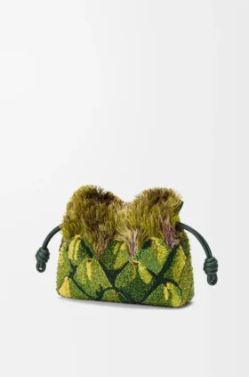 Mini Flamenco-clutch med pärlor