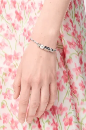 Pebble Cube-armband i sterlingsilver Pebble Cube-armband i sterlingsilver