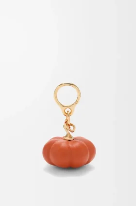 Pumpkin-berlock i lammskinn