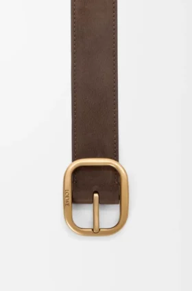 Rundat, mjukt skärp i nubuck