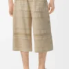 Shorts i denim med dragsko