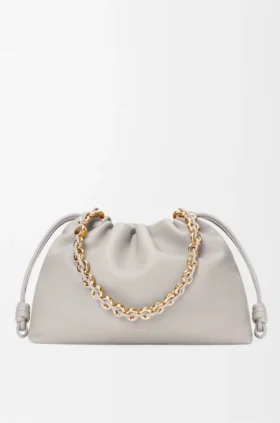 Stor Flamenco Purse i mjukt nappa-lammskinn