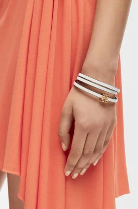 Twist-armband i kalvskinn