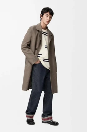 Uppvikta jeans i denim
