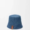 Vändbar buckethat i denim Vändbar buckethat i denim