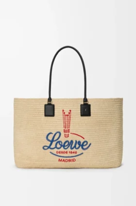 XL Verano-toteväskor i raffia